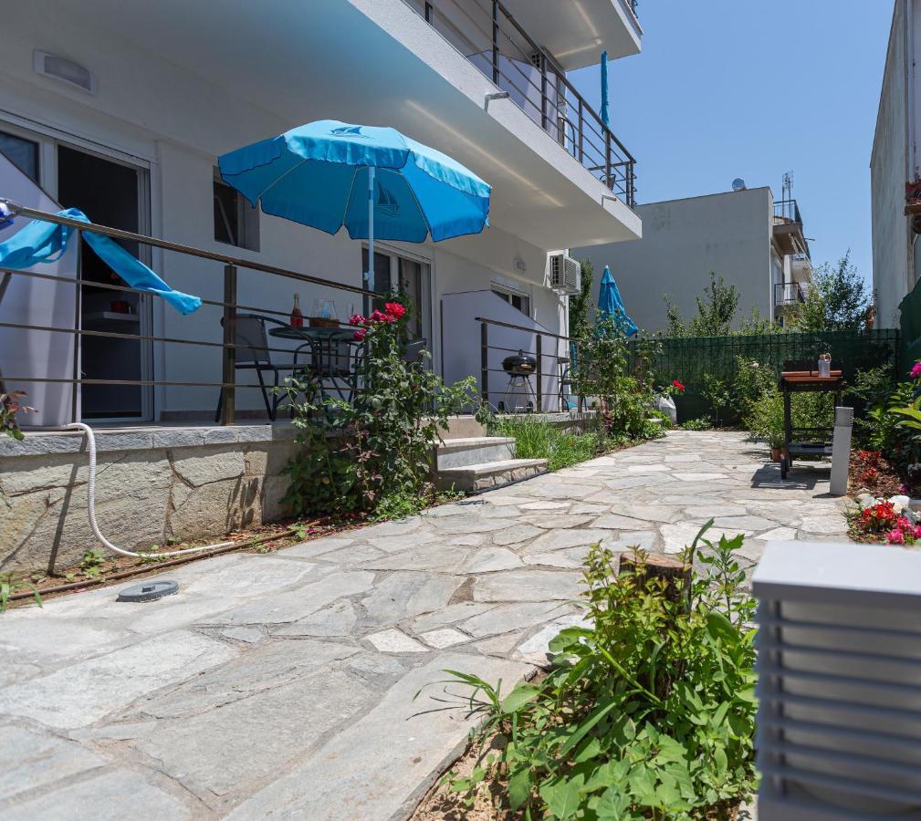 Halkidiki Beach Apartments 1 Nea Kallikratia Vergia Beach Nea Kallikrateia Екстериор снимка